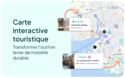 Carte interactive touristique : transformer l’outil en levier de mobilité durable