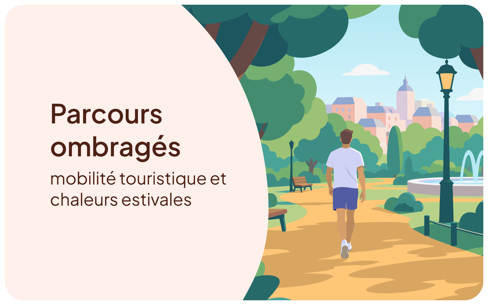 parcours touristiques ombragés